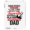Some People Have To Wait A Life Time Too Meet Their Favorite Football iPad 3 and 4 Case