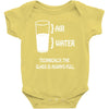 technically the glass is always full Baby Onesie