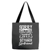 This Guy Is Taken By A Super Sexy October Girlfriend Tote Bags