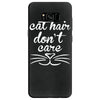cat hair don't care cute crazy cat Samsung Galaxy S8 Case