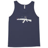 banksy style ak47 art   funny Tank Top