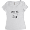 Save Me Women's Triblend Scoop T-shirt
