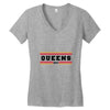 Queens Nyc Women's V-Neck T-Shirt