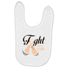 Fight For a Cure Uterine Cancer Awareness Baby Bibs