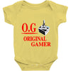 old school gamer Baby Onesie