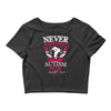 THE POWER OF AN Autism Mom Crop Top