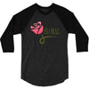 floral 3/4 Sleeve Shirt