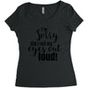 i'm sorry did i roll ... Women's Triblend Scoop T-shirt