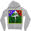 Bicycle Day T-shirt - 1943 Vintage (Albert Hofmann LSD) Zipper Hoodie