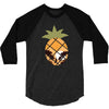 Tropical Pineapple 3/4 Sleeve Shirt