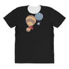 hot bear balloon All Over Women's T-shirt