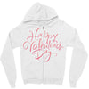 happy valentines day Zipper Hoodie