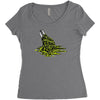 rigeon playing Women's Triblend Scoop T-shirt