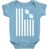 united weights beast Baby Onesie