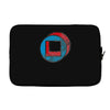 square in circle Laptop sleeve