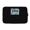 this is what an awesome plumber looks like Laptop sleeve