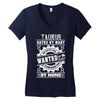 Taurus Hated By Many Wanted By Plenty Women's V-Neck T-Shirt