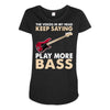 voices in my head Maternity Scoop Neck T-shirt