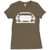 rs racing cup car carrera turbo race tuning Ladies Fitted T-Shirt