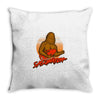 sasqwatch Throw Pillow