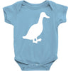 cool duck retro Baby Onesie
