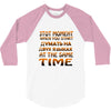 mixing languages russian english 3/4 Sleeve Shirt