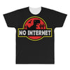 No Internet All Over Men's T-shirt