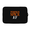 pumpkin space af Laptop sleeve