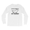 are you looking at my weiner t shirt funny dog wiener dachshund s m l Long Sleeve Shirts