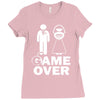 game over Ladies Fitted T-Shirt