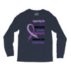 supporting the fighter, admiring the survivors, honoring the taken Long Sleeve Shirts