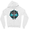 mustache animal Zipper Hoodie