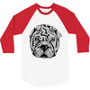 ask me about my shar pei 3/4 Sleeve Shirt