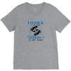 Father is my Name Fishing Is My Game V-Neck Tee