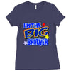 i'm the big brother Ladies Fitted T-Shirt