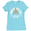 i am groot guardians galaxy gym Ladies Fitted T-Shirt