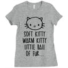 weird kitty Ladies Fitted T-Shirt