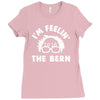 bernie sander 2016 feel the bern Ladies Fitted T-Shirt