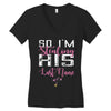 So I'm Stealing His Last Name Women's V-Neck T-Shirt