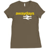 away days Ladies Fitted T-Shirt