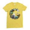 ghibli tribute Ladies Fitted T-Shirt