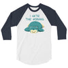 i hate the morning 3/4 Sleeve Shirt