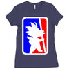 son goku  fun Ladies Fitted T-Shirt