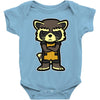 angry raccoon Baby Bodysuit