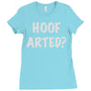 hoof arted Ladies Fitted T-Shirt