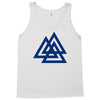 valknutr knoten der gefallenen odin nordisch symbol aspekte wotan Tank Top