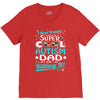 super cool autism dad V-Neck Tee