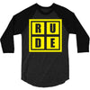 rude 3/4 Sleeve Shirt