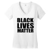 black lives Women's V-Neck T-Shirt