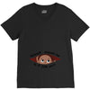 July Peeking Out Baby Boy V-Neck Tee